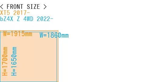 #XT5 2017- + bZ4X Z 4WD 2022-